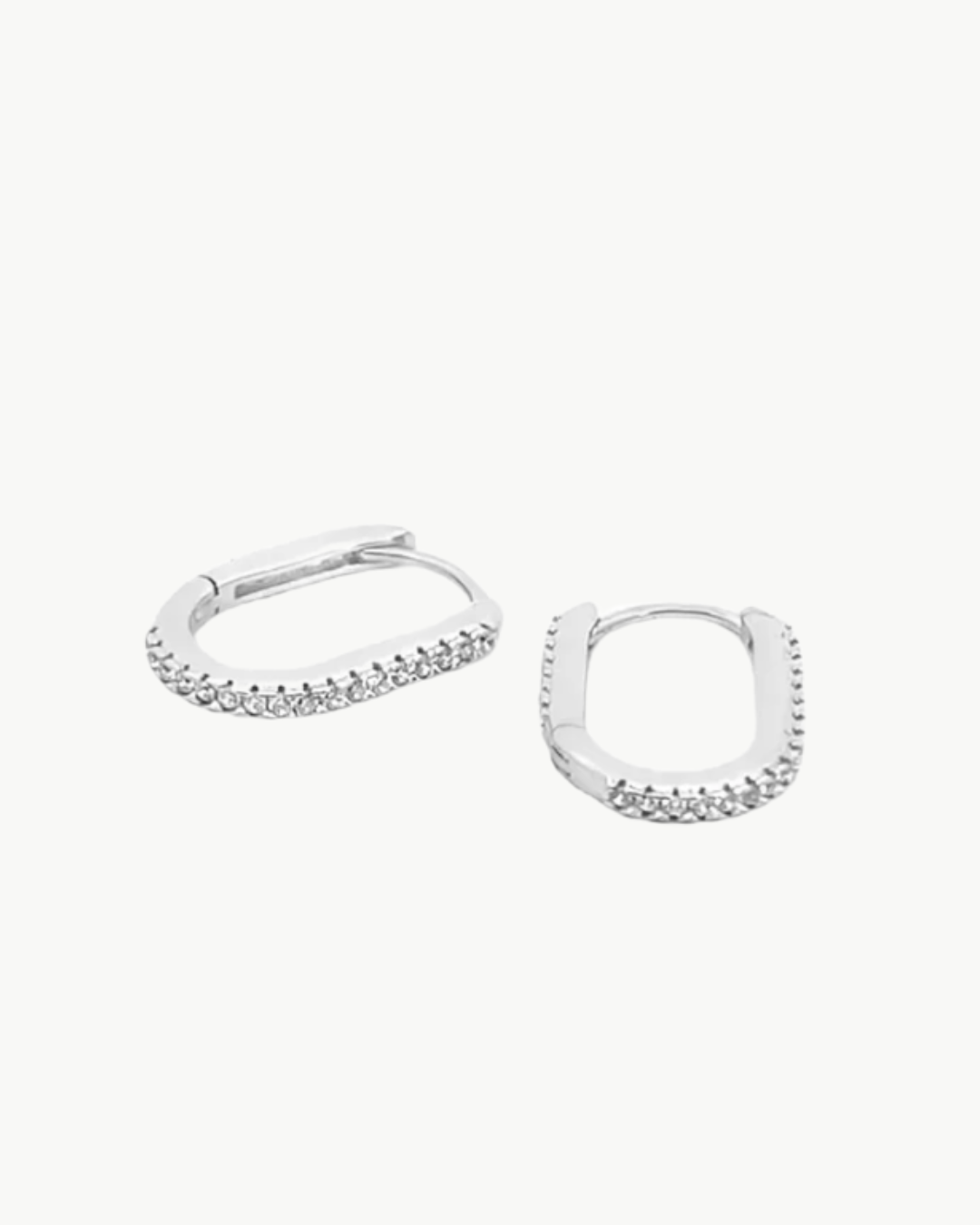 Diela Earrings Silver