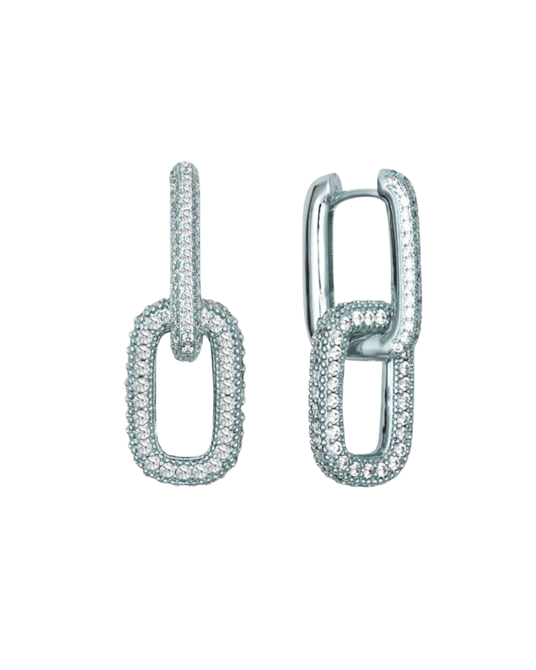 Esencia Earrings Silver