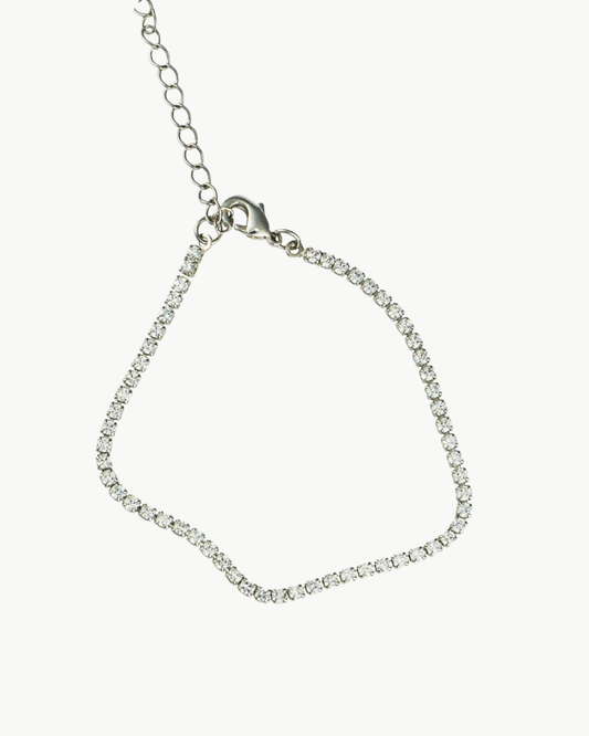 Silver Tennis Bracelet