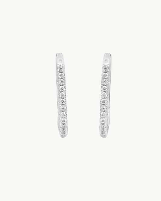 Diela Earrings Silver