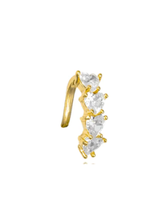 Heart Ear Cuff
